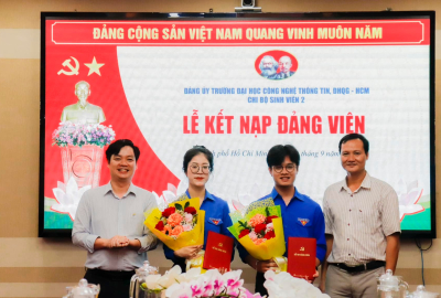 02 HẠT GIỐNG ĐỎ ĐƯỢC KẾT NẠP ĐẢNG, TRƯỞNG THÀNH TỪ PHONG TRÀO ĐOÀN - HỘI